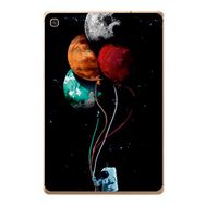 Gogo Accessories Samsung Galaxy Tab ile Uyumlu S Sm-T720 Astronot Baskılı Silikon Kılıf