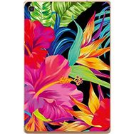Gogo Accessories Samsung Galaxy Tab ile Uyumlu S Sm-T720 Çiçekler Baskılı Silikon Kılıf