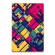 Gogo Accessories Samsung Galaxy Tab ile Uyumlu S Sm-T720 Kareler Baskılı Silikon Kılıf