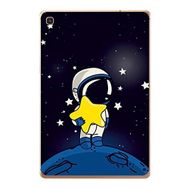 Gogo Accessories Samsung Galaxy Tab ile Uyumlu S Sm-T720 Uzay Baskılı Silikon Kılıf
