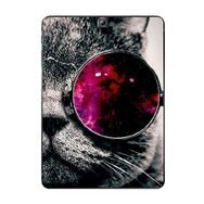 Gogo Accessories Samsung Galaxy Tab ile Uyumlu S2 T815 Kedi Baskılı Silikon Kılıf