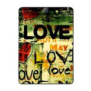 Gogo Accessories Samsung Galaxy Tab ile Uyumlu S2 T815 Love Baskılı Silikon Kılıf