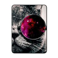 Gogo Accessories Samsung Galaxy Tab ile Uyumlu T530 Kedi Baskılı Silikon Kılıf