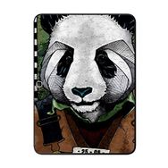 Gogo Accessories Samsung Galaxy Tab ile Uyumlu T530 Panda Baskılı Silikon Kılıf