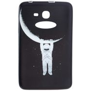 Gogo Accessories Samsung T110 Model Ayi Tutan Adam Baskılı Silikon Kılıf