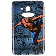 Gogo Accessories Samsung T110 Model Orumcek Adam Desenli Baskılı Silikon Kılıf