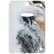 Gogo Accessories Samsung T550 Model Dalgali Ebru Baskılı Silikon Kılıf