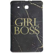Gogo Accessories Samsung T560 Model Mermer Desenli Boss Baskılı Silikon Kılıf