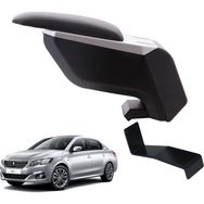 Gold 3 Tıkla Peugeot 301 2015 Delmesiz Çelik Ayaklı Gri-Siyah Kolçak