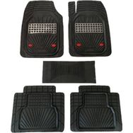 Gold Audi A4 Allroad Station Wagon 3D Negro Karbon Floro Oto Paspas