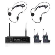 Gold Audio U-626HH Çiftli Uhf Kablosuz Kafa Mikrofonu