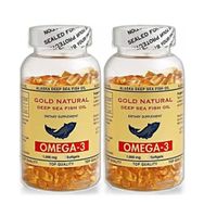 Gold Natural Omega 3 1000 mg 2x100 Kapsül Balık Yağı