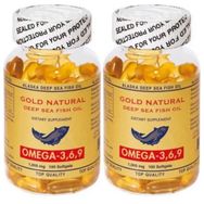 Gold Natural Omega 3-6-9 1000 mg 2x100 Kapsül Balık Yağı