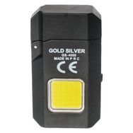 Gold Silver GS-4000 Led Şarjlı Elektrikli Çakmak Cep Feneri