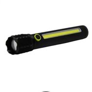Gold Silver GS-405 10W Çelik Kasa Zoom Özellikli USB Şarjlı El Feneri