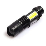 Gold Silver GS530 Usb Şarjlı Metal Fener