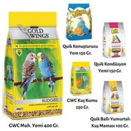 Gold Wings Classic Muhabbet Kuşu Yem ve Besin Seti