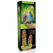 Gold Wings Premium Meyveli Muhabbet Krakeri 2'li Kuş Yemi