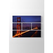 Golden Gate Manzarası Tablosu