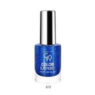 Golden Rose No:612 Color Expert Nail Lacquer Glitter