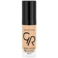 Golden Rose Total Cover 2in1 Mini No:03 Fondöten