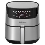 Goldmaster Chefcook Gümüş 6.4 lt Dokunmatik Yağsız Airfryer