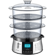 Goldmaster Cookfit Dijital Ekranlı 120 Dakika Zaman Ayarlı 10 Litre Dijital Buharlı Pişirici