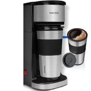 Goldmaster Flora Paslanmaz Termos Bardaklı Kişisel Filtre Kahve Makinesi