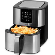 GoldMaster GM-7484 Gümüş 7 lt Geniş Hazneli Dokunmatik 8 Ön Ayarlı Airfryer