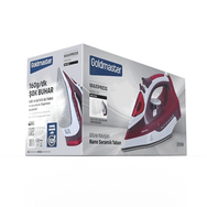 Goldmaster Maxipress Kırmızı 2200 Watt Seramik Tabanlı 160 Gr Şok Buharlı Ütü