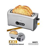Goldmaster Rosty XXL İnox Geniş Ekmek Hazneli 7 Seviyeli Buz Çözme Özellikli Ekmek Kızartma Makinesi