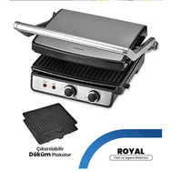 Goldmaster Royal İnox Tost ve Izgara Makinesi