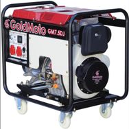 GoldMoto GM7.5DJ 6.9 KVA Monofaze Marşlı Dizel Jeneratör