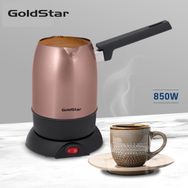 GoldStar Paslanmaz Çelik Gül Kurusu Elektrikli Cezve