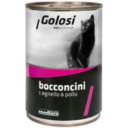Golosi Kuzu Tavuklu 400x12 gr Kedi Konservesi