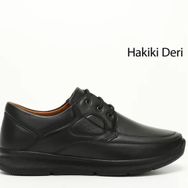 Gön 42131 Siyah Bağcıklı Erkek Günlük Ayakkabı