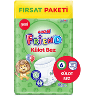Goo.N Friend No:6 XLarge 120 Adet Külot Bebek Bezi