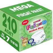 Goo.N Friend No:7 XXLarge 210 Adet Külot Bebek Bezi