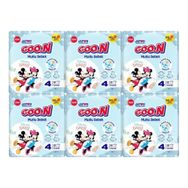 Goo.N Mutlu Bebek No:4 Maxi 192 Adet Bebek Bezi