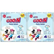 Goo.N Mutlu Bebek No:4 Maxi 64 Adet Bebek Bezi
