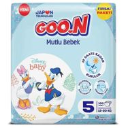 Goo.N Mutlu Bebek No:5 Junior 100 Adet Bebek Bezi
