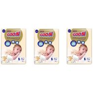 Goo.N Premium Soft No:1 Yenidoğan 150 Adet Bebek Bezi