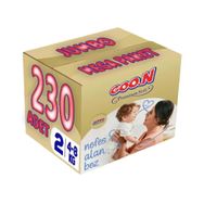 Goo.N Premium Soft No:2 Mini 230 Adet Bebek Bezi