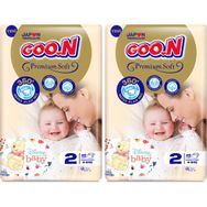 Goo.N Premium Soft No:2 Mini 92 Adet Bebek Bezi