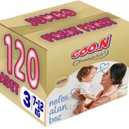Goo.N Premium Soft No:3 Midi 120 Adet Bebek Bezi