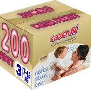 Goo.N Premium Soft No:3 Midi 200 Adet Bebek Bezi