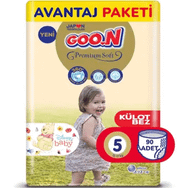Goo.N Premium Soft No:5 Junior 90 Adet Külot Bebek Bezi