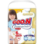 Goo.N Premium Soft No:6 XLarge 14 Adet Külot Bebek Bezi