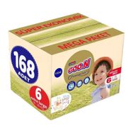 Goo.N Premium Soft No:6 XLarge 168 Adet Külot Bebek Bezi
