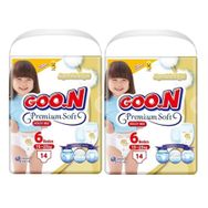 Goo.N Premium Soft No:6 XLarge 28 Adet Külot Bebek Bezi